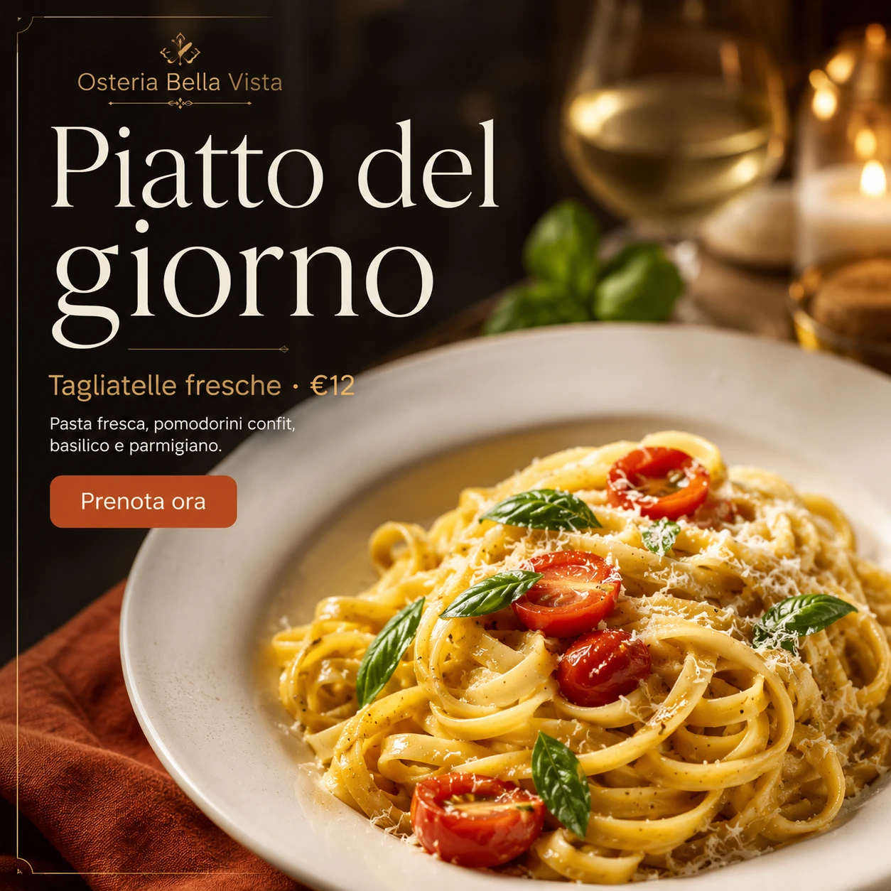 Grafica professionale creata con Social Easy