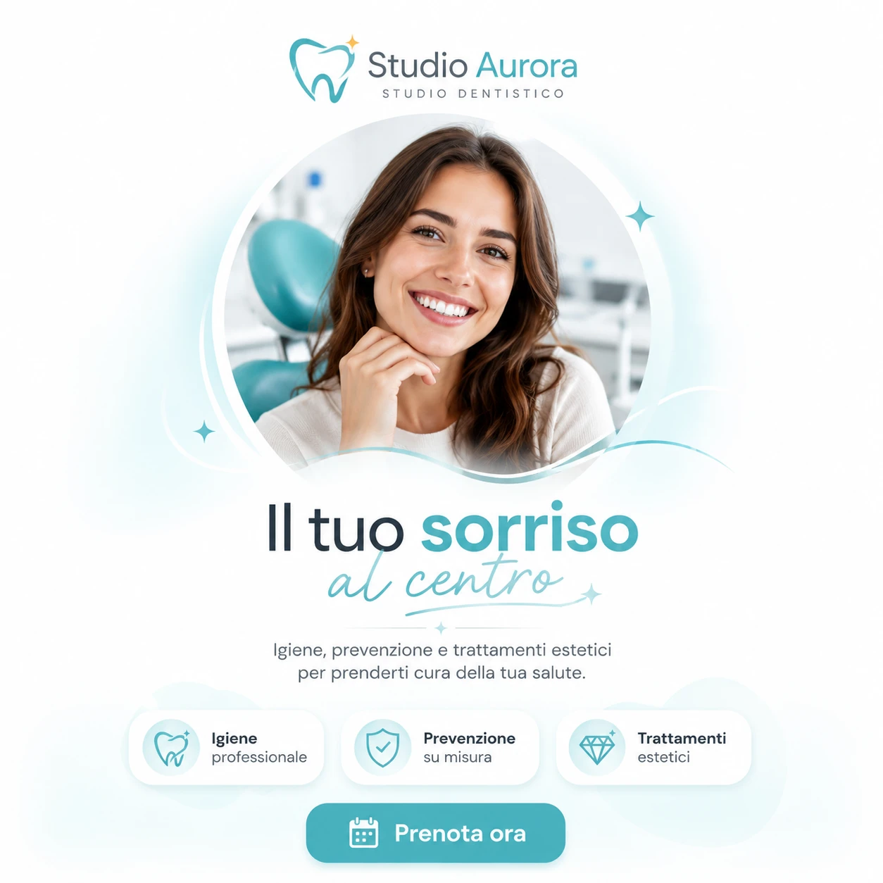 Grafica creata con Social Easy — dentista
