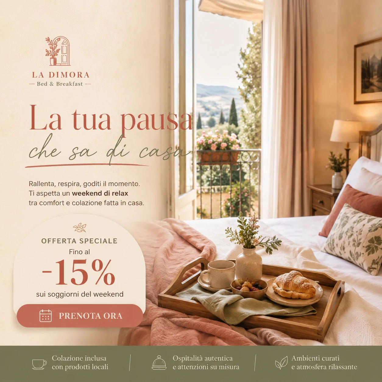Grafica creata con Social Easy — B&B