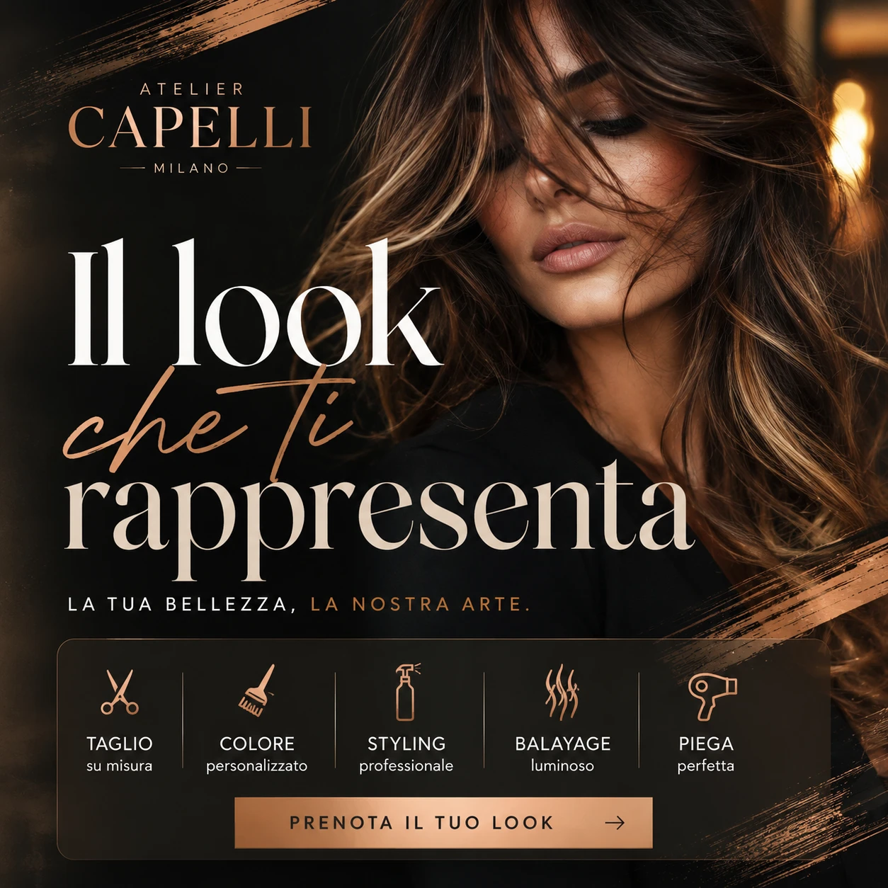 Grafica creata con Social Easy — salone