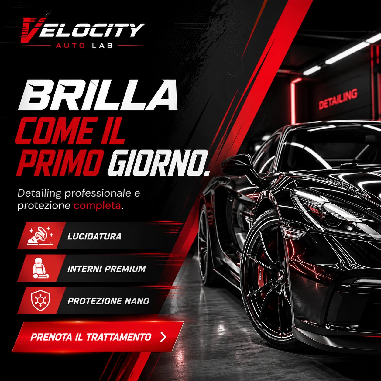 Grafica creata con Social Easy — auto